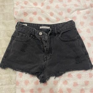 pacsun high rise festival shorts, size 24